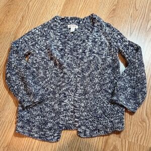 Cat‎ & Jack Kids Cardigan Sweater, Knitwear, Blue & White, Size 4T